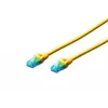 Digitus DK-1512-020/Y Cable de parcheo Ethernet Amarillo