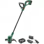 Desbrozadora de batería EasyGrassCut 18-260, 18 voltios (verde/negro, 2 baterías de ion-litio 2,0 Ah, POWER FOR ALL ALLIANCE)