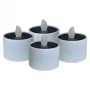 Velas LED solares RealPower STL-4, pack de 4, velas LED solares a pilas