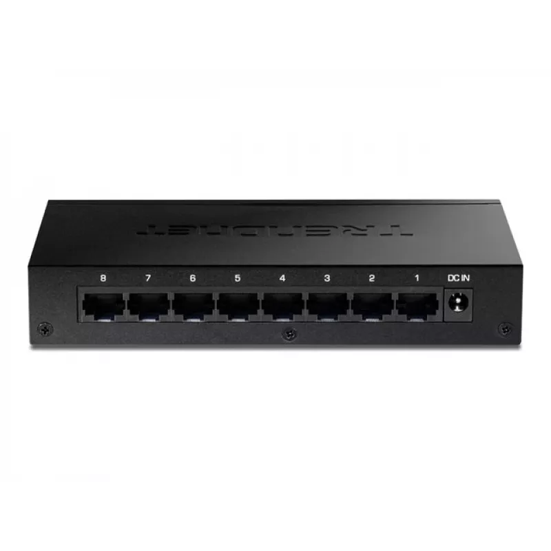TRENDNET switch Gigabit de 8 puertos con carcasa metálica