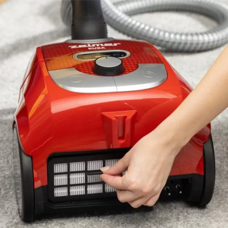 Aspirador Zelmer ZVC335 Kuba rojo
