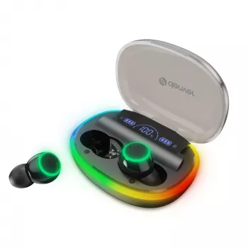 Denver TWE-55B Auriculares True Wireless Bluetooth, negro