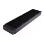 Radiador Alphacool 14473 latón cobre acero negro 124 mm de ancho