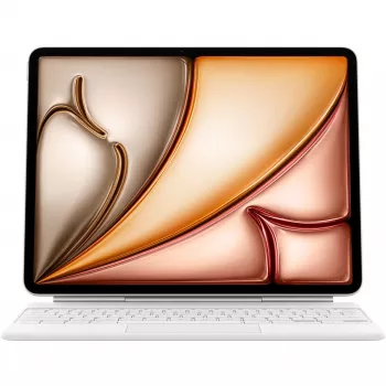 Magic Keyboard para iPad Air 13 pulgadas M3 – Francés – Blanco