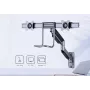 Soporte de pared ajustable Gembird para 2 pantallas 17