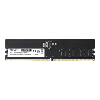 Memoria RAM de sobremesa PNY 8GB DDR5 5600 DIMM (MD8GSD55600-SB)
