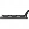 Radiador SILVERSTONE SST-XE360PDD refrigeración líquida 360mm, negro/plata