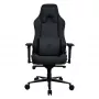 Silla gaming Arozzi Vernazza Supersoft Pure negra, peso máximo del usuario 145 kg