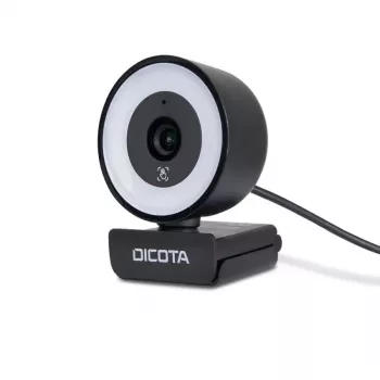 Webcam DICOTA D32066 5 MP 2592 x 1944 píxeles USB 2.0 Negro