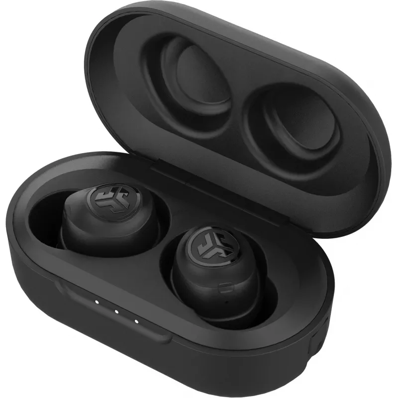 JLab JBuds Air Auriculares True inalámbricos In-Ear USB Type-A Bluetooth Negro (IEUEBJBUDSAIRRBLK82)