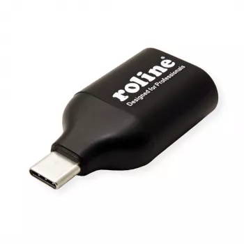 ROLINE 12.03.3228 Adaptador gráfico USB 1920 x 1080 píxeles Negro (12.03.3228)
