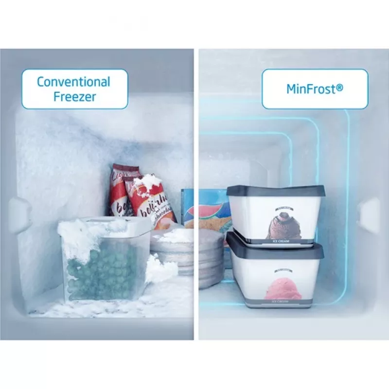 Beko FSE1074N congelador, blanco