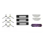 Set de cepillos de repuesto para robot aspirador Midea M7Pro / S8+ — 6 cepillos laterales y 1 cepillo principal