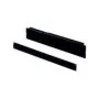 Rittal DK 7151.005 panel ciego, 1U, RAL 9005, negro