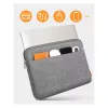 Funda tipo sleeve Inateck LB01005 para dispositivos de hasta 33,8 cm (13,3 pulgadas), gris