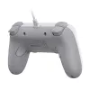 Mando gaming con cable GameSir T3 Lite WT blanco – mando con cable ergonómico, compatible con PC