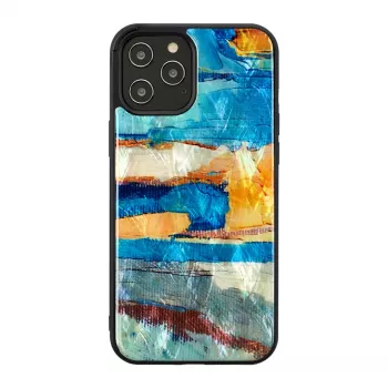 Funda protectora iKins para Apple iPhone 12 / 12 Pro — azul cielo