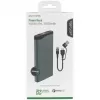 Batería externa 4Smarts VoltHub Pro 10000mAh 22.5W con Quick Charge, PD gunmetal *Select Edition*