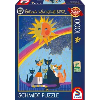 Rosina Wachtmeister: Bajo la lluvia de oro, Puzzle 1000 piezas