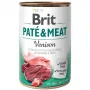 BRIT Paté & Meat con caza - Alimento húmedo para perros - lata - 400 g