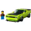 Coche de juguete de construcción LEGO Speed Champions Dodge Challenger SRT Hellcat 77237 — 390 piezas, 1 minifigura, edad recomendada 9+