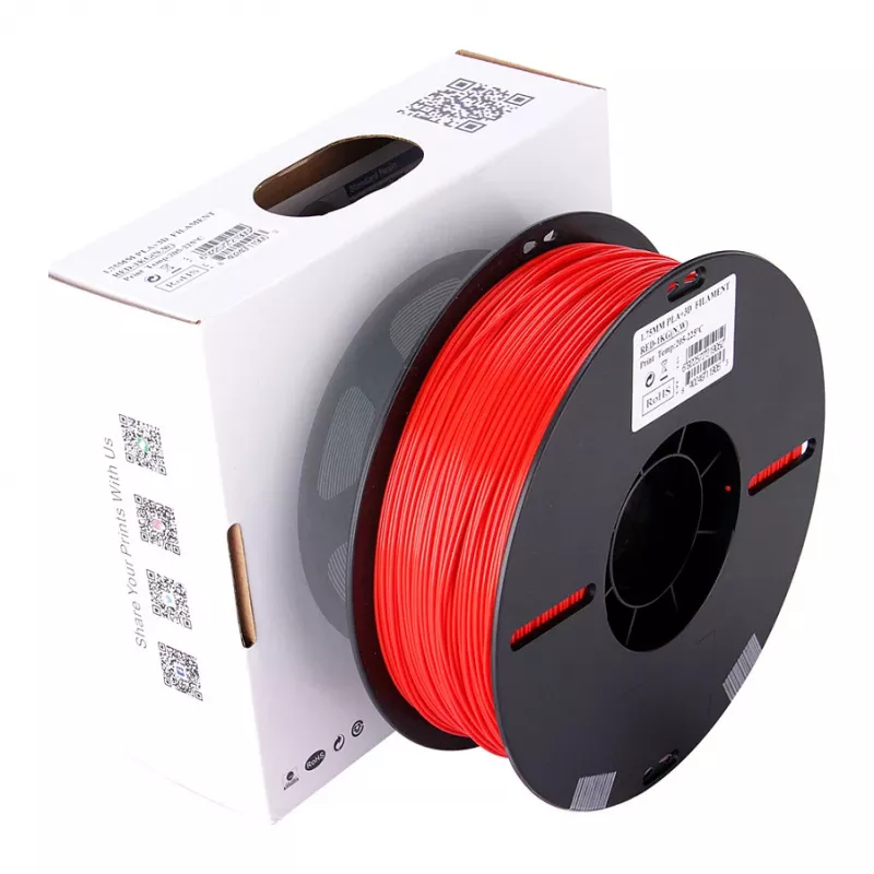 PLA+ 1,75mm rojo 1kg