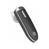 Manhattan Auricular Bluetooth de un solo oído, micrófono omnidireccional, controles integrados, negro, 10 horas de uso, alcance 10 m, cable de carga USB-A incluido, Bluetooth v4.0, 3 años de garantía