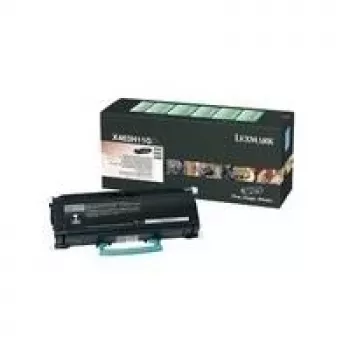 Lexmark - alta capacidad - negro - original - cartucho de tóner LCCP, LRP - para Lexmark X463de, X464de, X466de, X466dte, X466dwe (X463H11G)