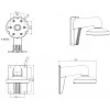 Soporte de cámara Hikvision DS-1273ZJ-140