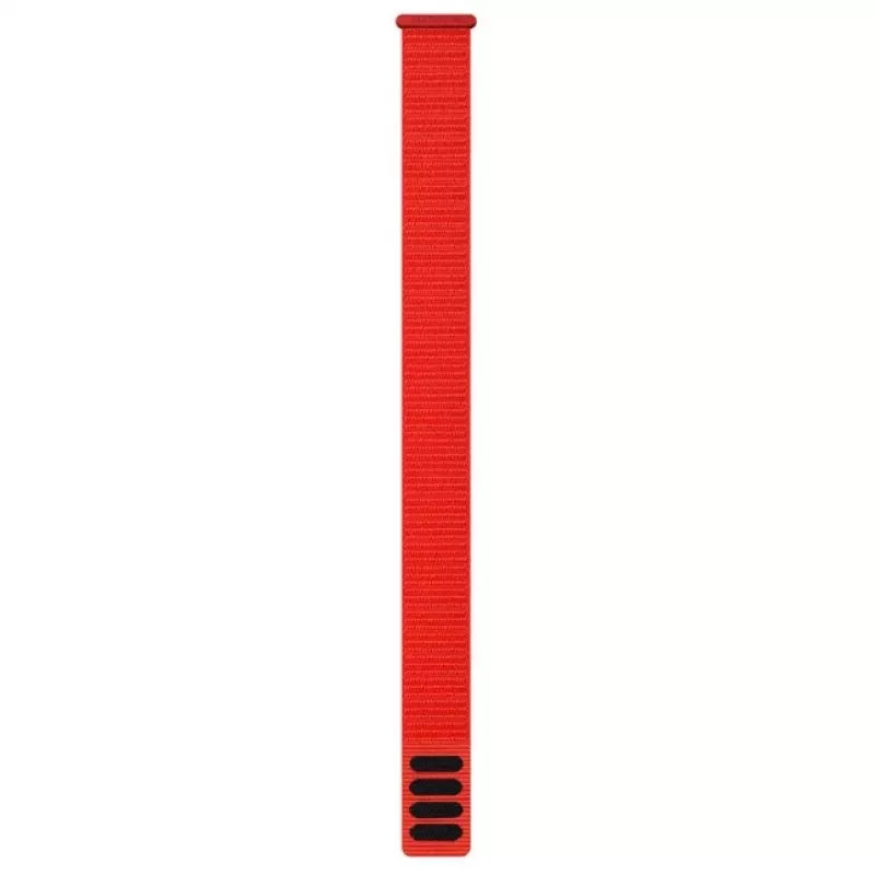 Correa de reloj Garmin UltraFit 22 mm nailon rojo llama (010-13306-12)