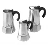 Cafetera moka JATA Odin negra acero inoxidable