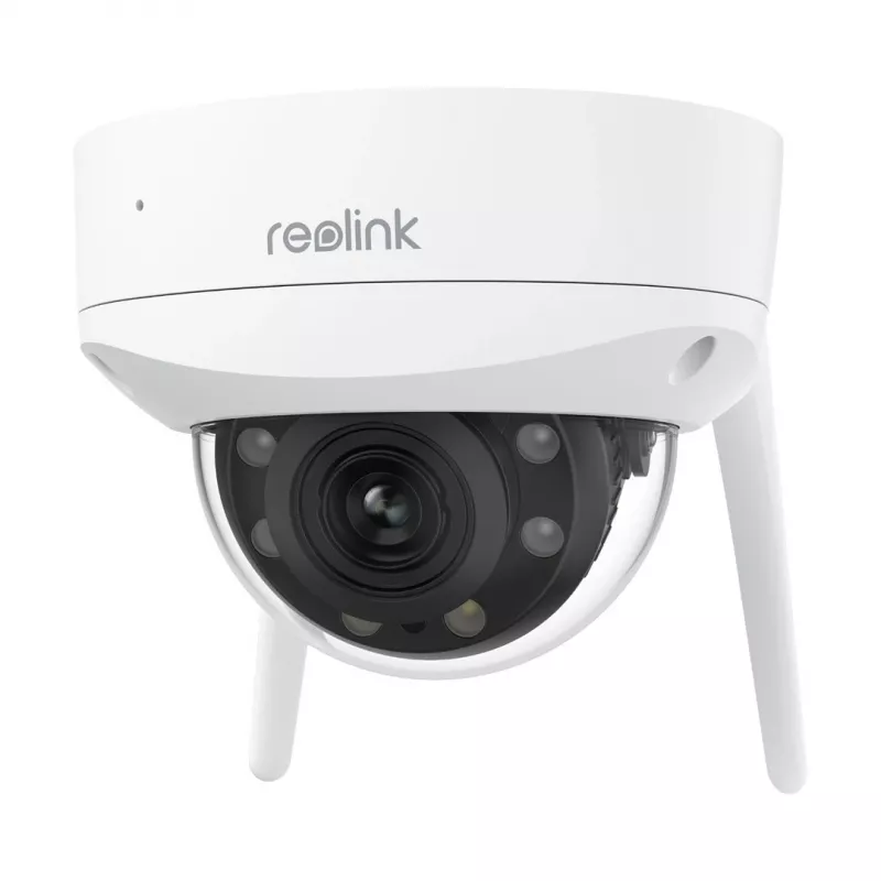 Reolink | Cámara antivandálica 4K Ultra HD IK10 | W437 | Dome | 8 MP | 2,7-13,5 mm | IP67 | H.265 | Micro SD, máx. 256 GB