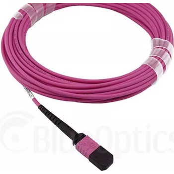 Cable de conexión de fibra óptica CBO SFP5252FU15MKB 15 m MPO OM4, magenta