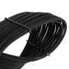 Cable de extensión BitFenix Alchemy 4 pines ATX12V, 45 cm, mallado - negro