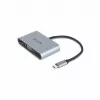 DICOTA D32064 Estación de acoplamiento para dispositivos móviles Tablet/Smartphone/Portátil Plata