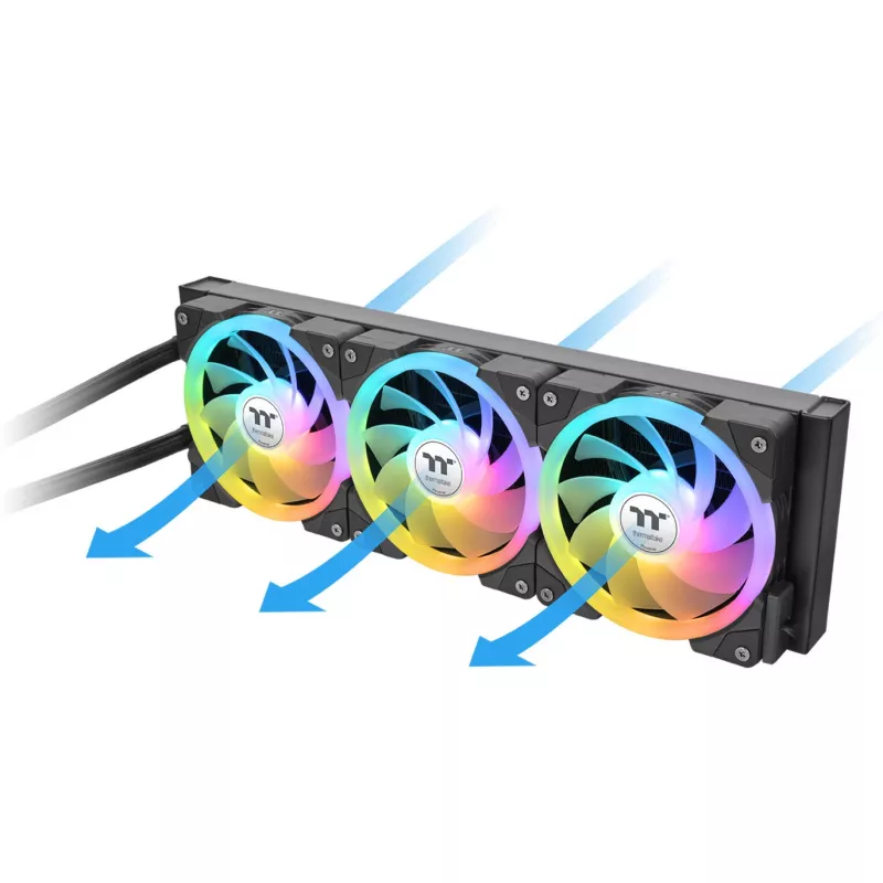 Refrigeración líquida para CPU THERMALTAKE MAGFloe 420 Negro Radiador 420mm