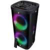 Altavoz portátil SVEN PS-950, negro, potencia de salida 2x80W (RMS), TWS, Bluetooth, IPx4, FM, USB, microSD, pantalla LED, batería de litio