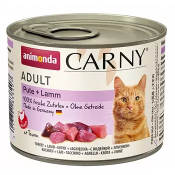 Comida húmeda para gatos Animonda Carny Adult Truthahn + Lamm 200 g