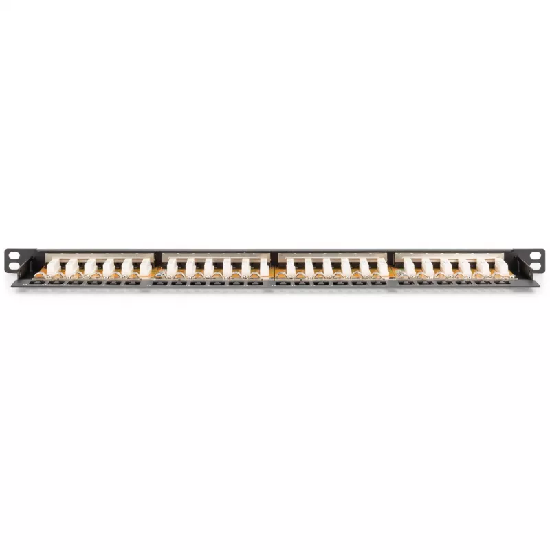 Patch Panel Digitus CAT 6 Class E High Density apantallado negro