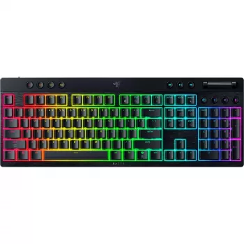 Teclado mecánico de perfil bajo Razer BlackWidow V4 — interruptores Orange, Bluetooth inalámbrico