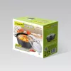 Olla con tapa Maestro MR-4624C 24 cm 4 l Negra