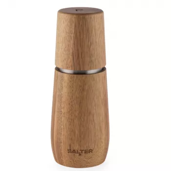 Molinillo de pimienta Salter BW13049APEU7 madera de acacia molienda ajustable 18 cm