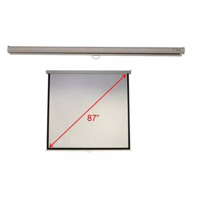 Pantalla de proyección Acer M87-S01MW 2,21 m (87 inch) 1:1
