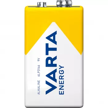 Pila Varta ENERGY 9 V alcalina — 9 V, 48,5 mm de altura, 46 g, 1 ud.