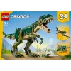 Juguete de construcción LEGO Creator 3 en 1 T.Rex, set de construcción, 626 piezas, 150 mm de altura, edad 9+