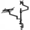 Soporte para monitor WENTRONIC Goobay Deluxe 74417 con brazo para portátil, negro
