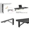 Estante plegable de pared MACLEAN MC-876, resistente y ajustable