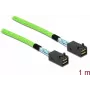 Cable PCI Express DeLOCK Mini SAS HD SFF-8673 a SFF-8673 1 m