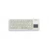 CHERRY XS Touchpad teclado universal USB QWERTZ alemán gris