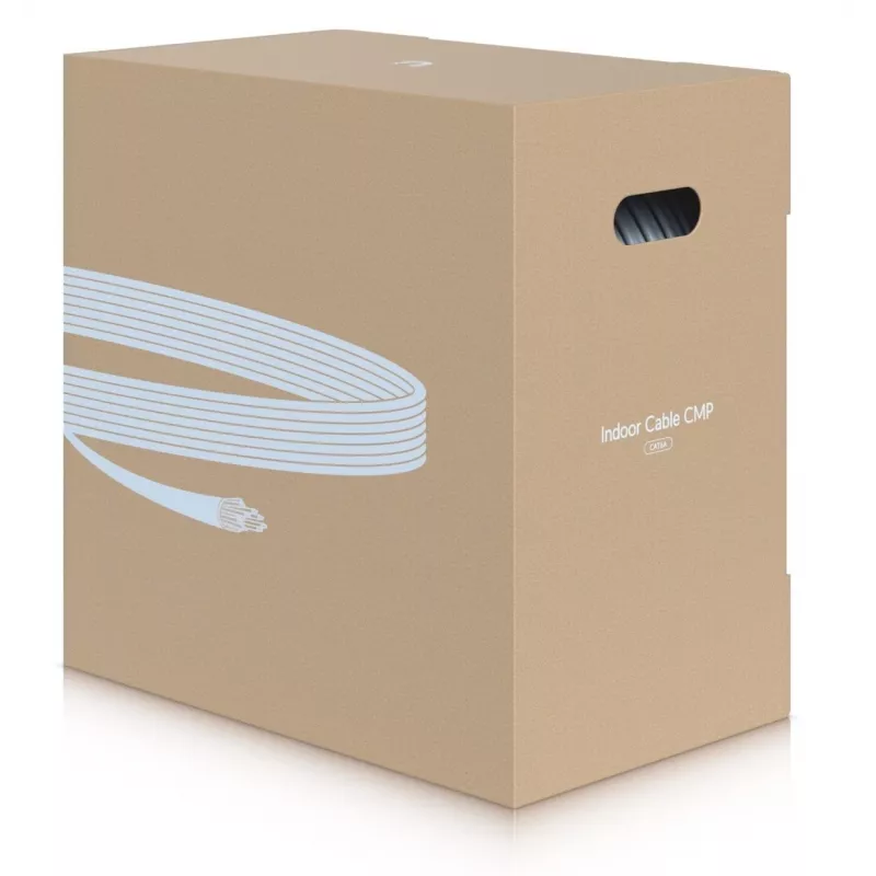 Cable de red Ubiquiti UACC-Cable-C6A-CMP U/UTP Cat6a 305 m blanco
